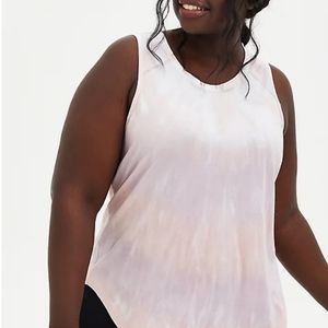 PURPLE TIE-DYE ACTIVE TANK